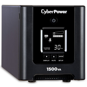CyberPower OR1500PFCLCD Mini-Tower UPS, UL Rated, multifunction LCD panel, 8x NEMA 5-15R